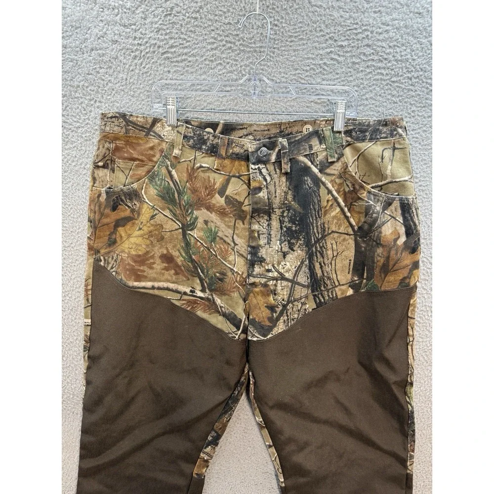 Wrangler Jeans Mens 44x25 Camouflage Pro Gear Brush Guard Realtree AP HD Camo *‎